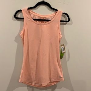 Brand new blush workout top from Title Nine